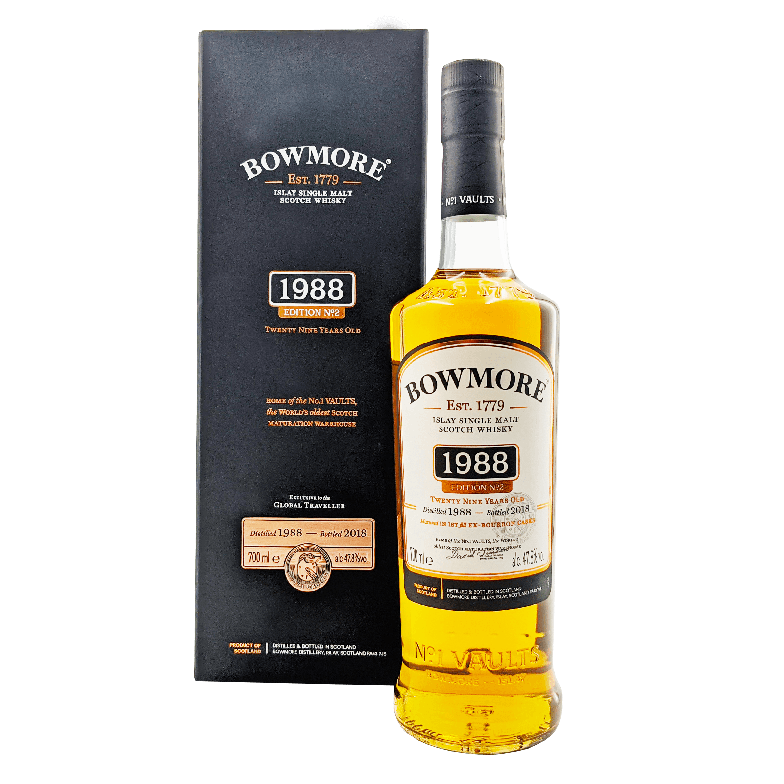 Bowmore 1988 Edition No.2 29 Year Old Auction | Wyatt Whisky Auction