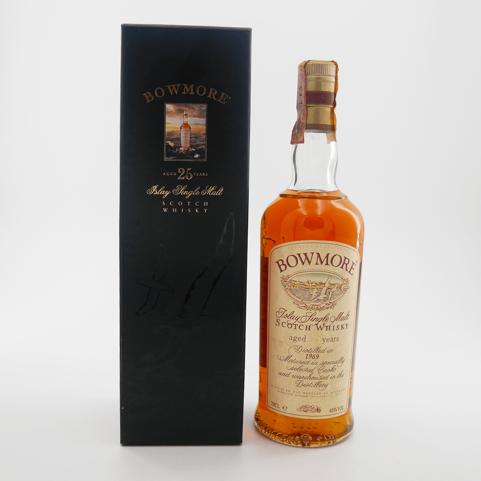 Bowmore 1969 25 Year Old Auction Wyatt Whisky Auction